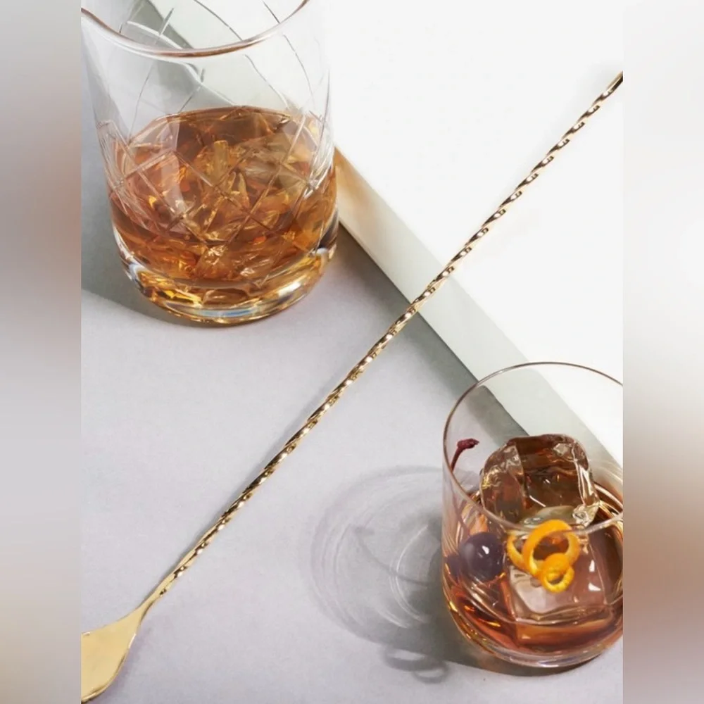 Viski Gold Weighted Barspoon C3